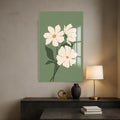 Artronauts Glass Print Wild Sage Flowers– Bohemian Tempered Glass Wall Art