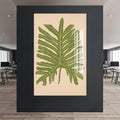 Artronauts Glass Print Green Fern Balance– Bohemian Tempered Glass Wall Art