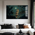 Artronauts Glass Print Moonlit Owl – Animal Tempered Glass Wall Art