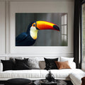 Artronauts Glass Print Toucan Splash – Animal Tempered Glass Wall Art