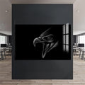Artronauts Glass Print Screaming Eagle Sketch – Animal Tempered Glass Wall Art