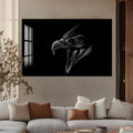 Artronauts Glass Print Screaming Eagle Sketch – Animal Tempered Glass Wall Art