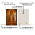 Artronauts Glass Print Inner Chakras-  Buddhism Tempered Glass Wall Art