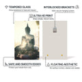 Artronauts Glass Print Inner Realm- Buddhism Tempered Glass Wall Art
