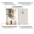 Artronauts Glass Print Silence Speaks- Buddhism Tempered Glass Wall Art