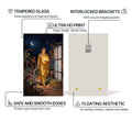 Artronauts Glass Print Lotus Within- Buddhism Tempered Glass Wall Art