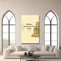 Artronauts Glass Print Impermanence- Buddhism Tempered Glass Wall Art