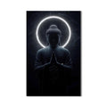 Artronauts Glass Print Silent Halo-  Buddhism Tempered Glass Wall Art