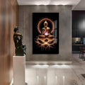 Artronauts Glass Print Six Truths- Buddhism Tempered Glass Wall Art