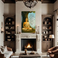 Artronauts Glass Print Eternal Lotus- Buddhism Tempered Glass Wall Art