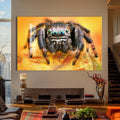 Artronauts Glass Print Vibrant Jumping Spider – Animal Tempered Glass Wall Art