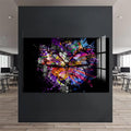 Artronauts Glass Print Cosmic Splash Butterfly – Animal Tempered Glass Wall Art