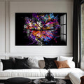 Artronauts Glass Print Cosmic Splash Butterfly – Animal Tempered Glass Wall Art