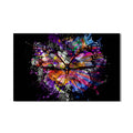 Artronauts Glass Print Cosmic Splash Butterfly – Animal Tempered Glass Wall Art