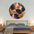 Artronauts Glass Print Autumn - Rounded Glass Wall Art
