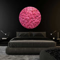 Artronauts Glass Print Pinky Tree - Rounded Glass Wall Art