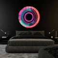 Artronauts Glass Print Mechanical Eye - Rounded Glass Wall Art