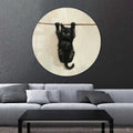 Artronauts Glass Print Pawsome Grip - Rounded Glass Wall Art