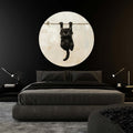 Artronauts Glass Print Pawsome Grip II - Rounded Glass Wall Art