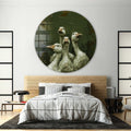 Artronauts Glass Print Quattro Geeseaggi - Rounded Glass Wall Art