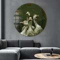 Artronauts Glass Print Quattro Geeseaggi - Rounded Glass Wall Art
