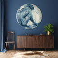Artronauts Glass Print Fluid Form - Rounded Glass Wall Art