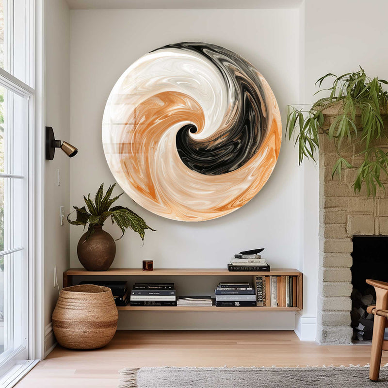 Artronauts Glass Print Mixed Tails - Rounded Glass Wall Art