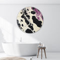 Artronauts Glass Print Eclipse Swirl - Rounded Glass Wall Art