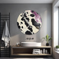 Artronauts Glass Print Eclipse Swirl - Rounded Glass Wall Art