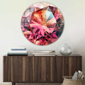 Artronauts Glass Print 32 Shades of Pink - Rounded Glass Wall Art