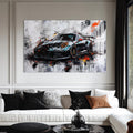 Artronauts Glass Print Abstract Supercar Power – Contemporary Glass Wall Art