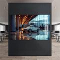 Artronauts Glass Print Vintage Sports Car-Tempered Glass Wall Art