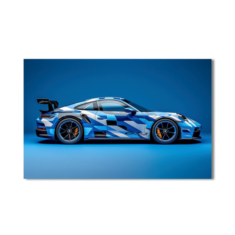 Artronauts Glass Print Modern Performance Sports Car-Tempered Glass Wall Art