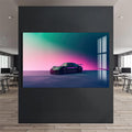 Artronauts Glass Print Minimalist Sports Car-Tempered Glass Wall Art