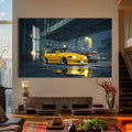 Artronauts Glass Print Night Street Racer–Japanese Car Glass Wall Art