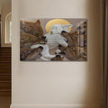 Artronauts Glass Print The Forgiving Lamb– Christian Tempered Glass Wall Art