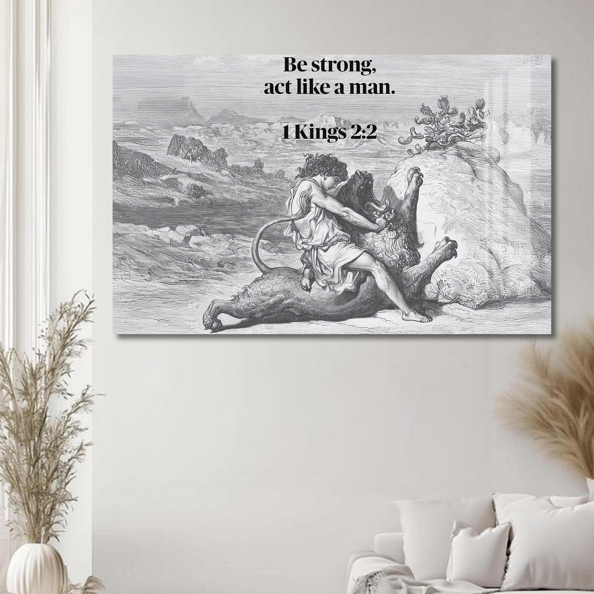 Artronauts Glass Print Kings 2:2- Christian Tempered Glass Wall Art