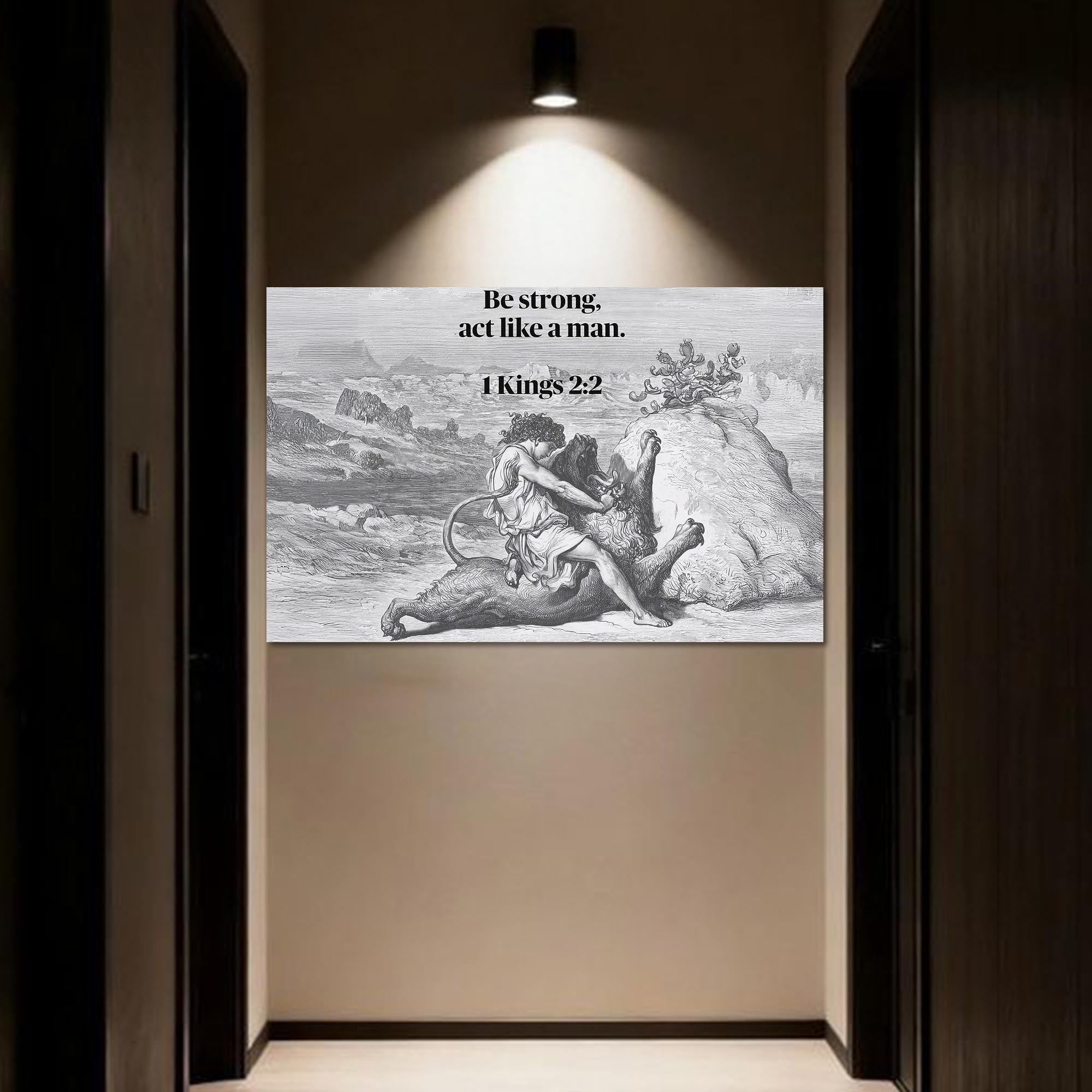 Artronauts Glass Print Kings 2:2- Christian Tempered Glass Wall Art