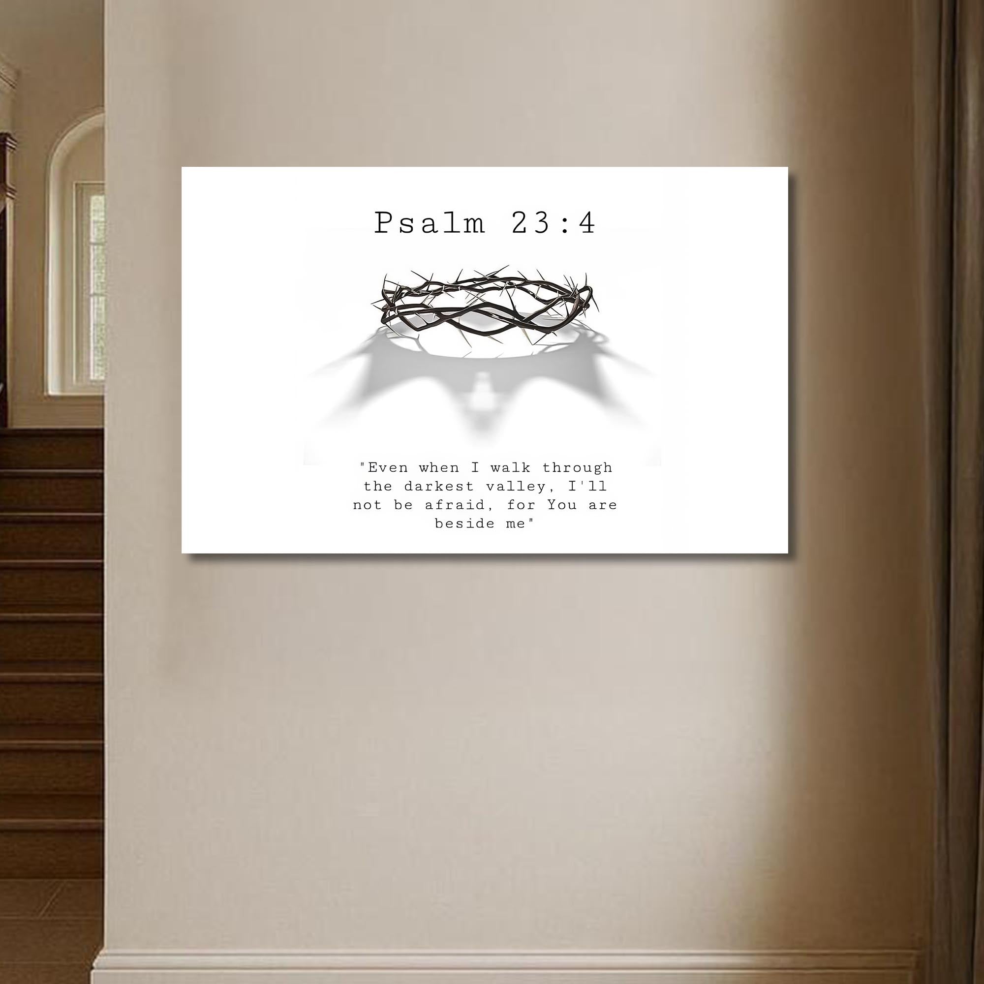 Artronauts Glass Print Crown of Thorns- Christian Tempered Glass Wall Art