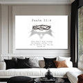 Artronauts Glass Print Crown of Thorns- Christian Tempered Glass Wall Art