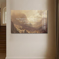 Artronauts Glass Print Thy Kingdom Come- Christian Tempered Glass Wall Art