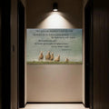 Artronauts Glass Print The Lord Is My Shepherd- Christian Tempered Glass Wall Art