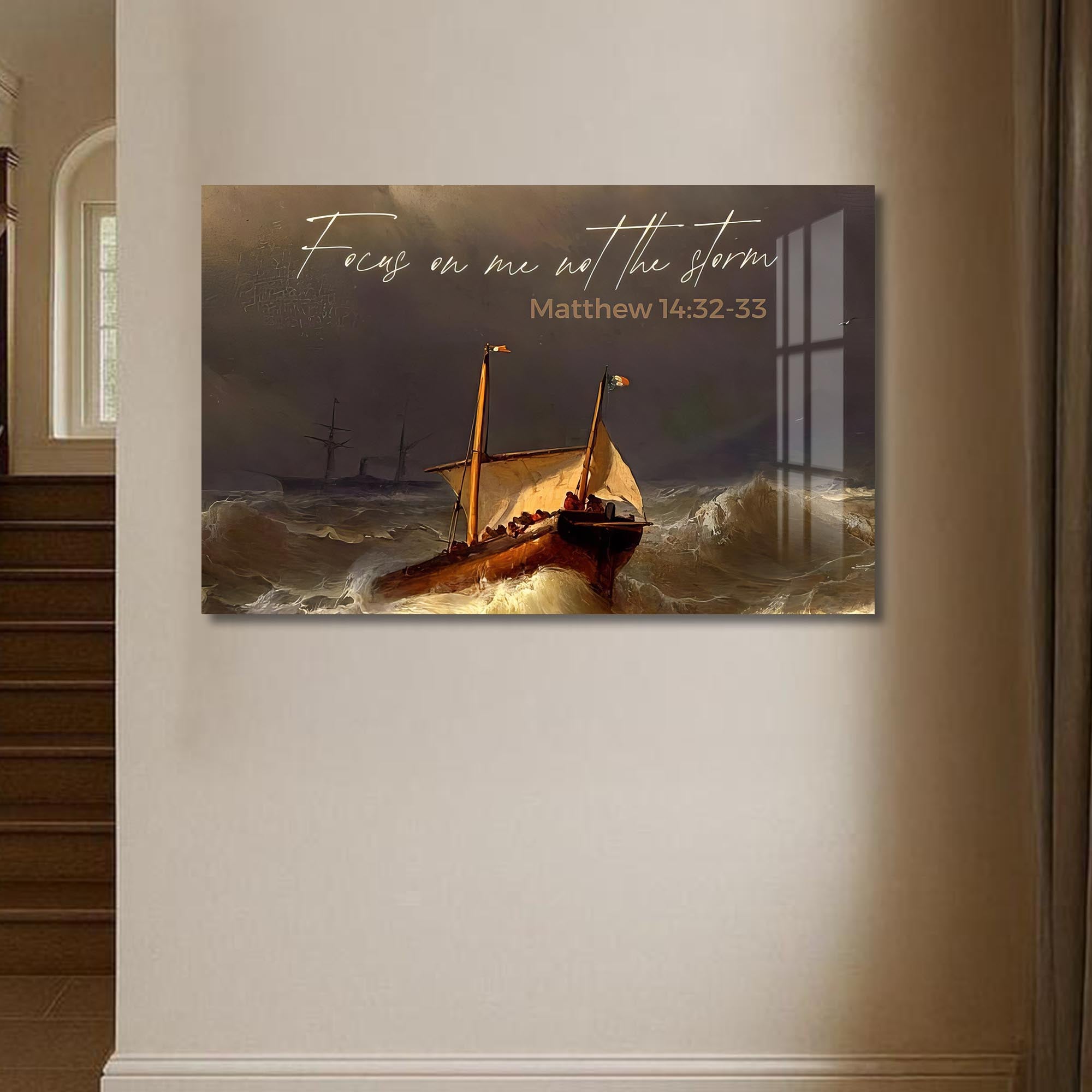 Artronauts Glass Print Focus on Me- Christian Tempered Glass Wall Art