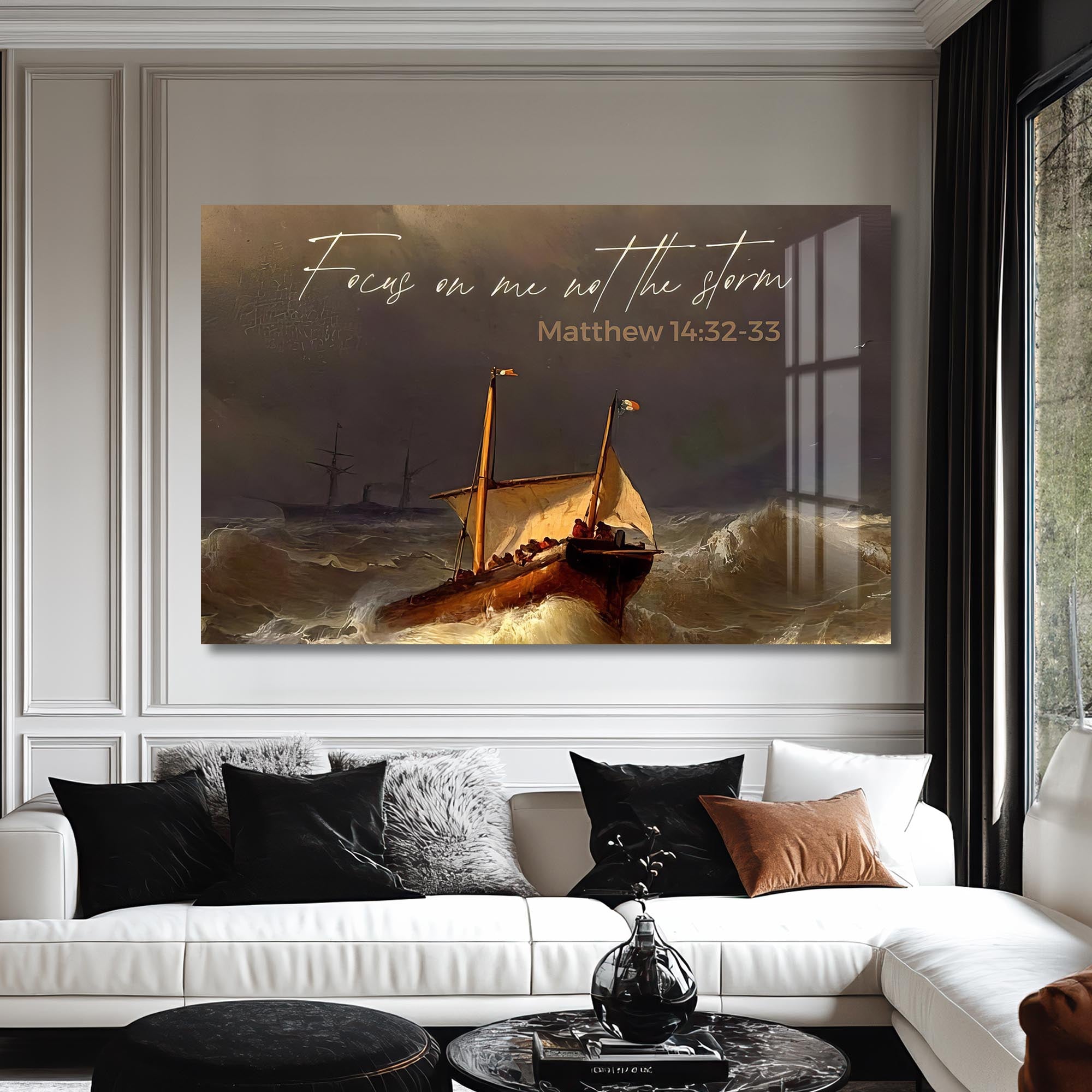 Artronauts Glass Print Focus on Me- Christian Tempered Glass Wall Art