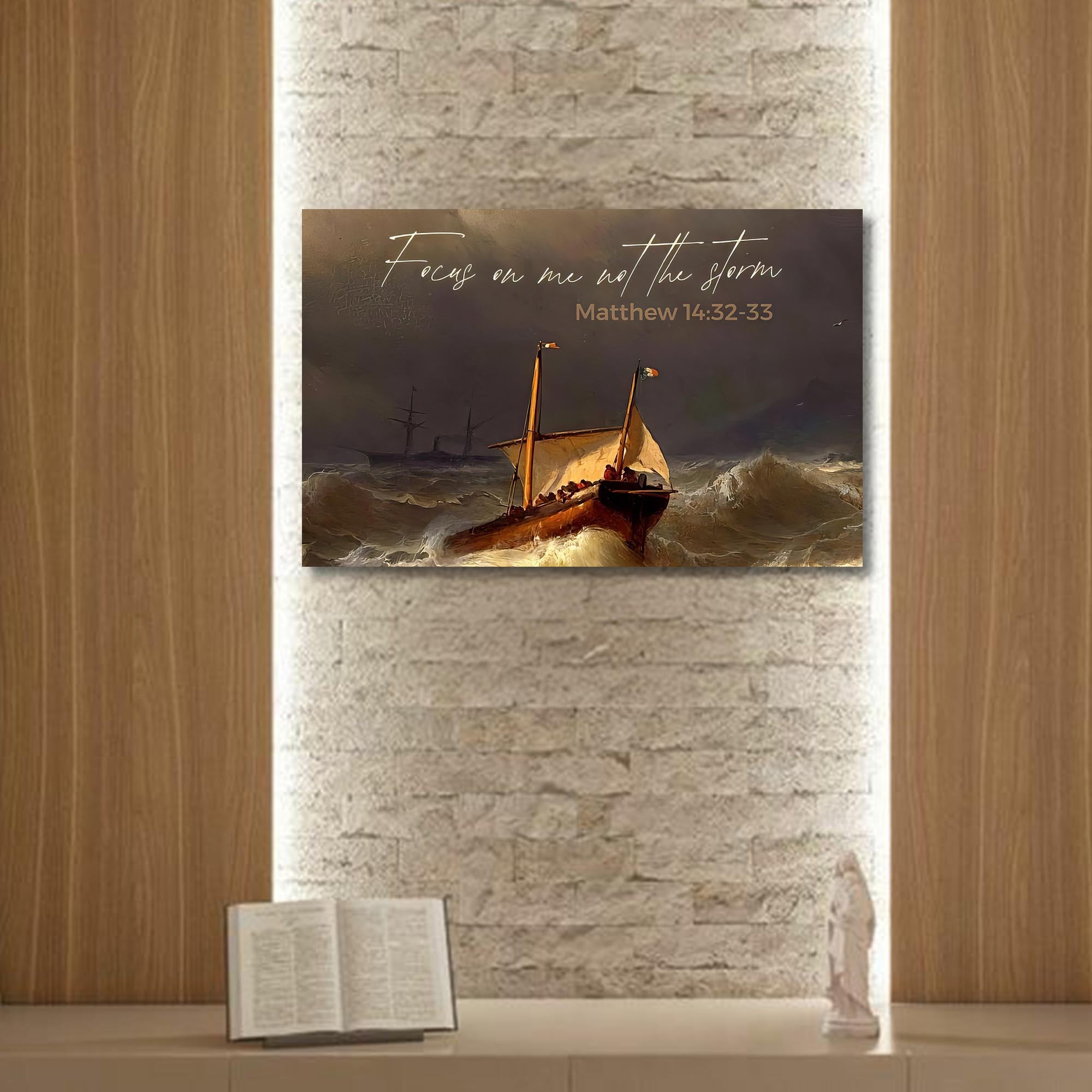 Artronauts Glass Print Focus on Me- Christian Tempered Glass Wall Art