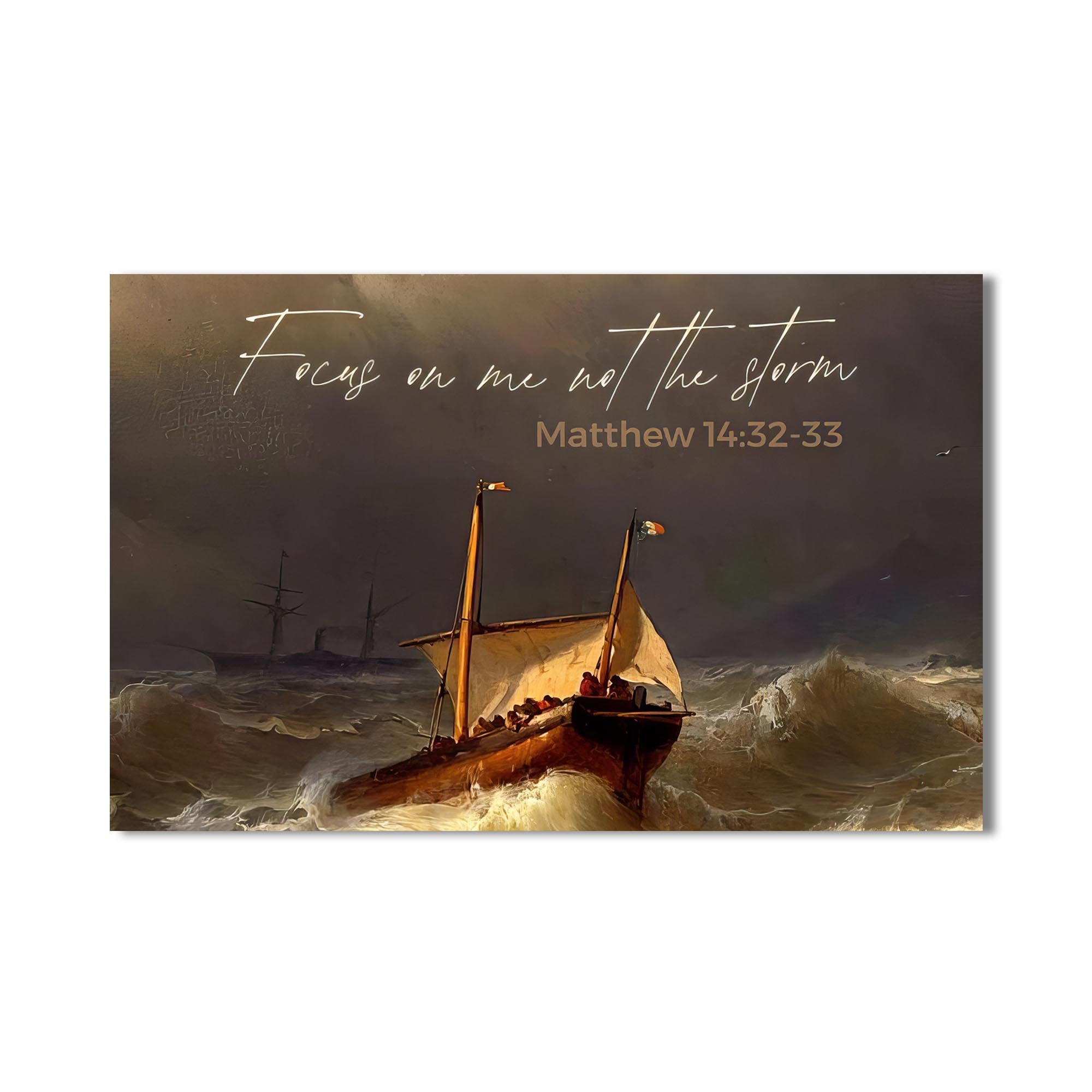 Artronauts Glass Print Focus on Me- Christian Tempered Glass Wall Art