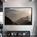 Artronauts Glass Print S | 72x46 cm | 28.3"x18.1" / Black Exodus 14– Christian Tempered Glass Wall Art