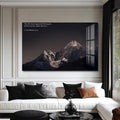 Artronauts Glass Print Biblical Mountain– Christian Tempered Glass Wall Art