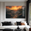 Artronauts Glass Print Luke 6– Christian Tempered Glass Wall Art