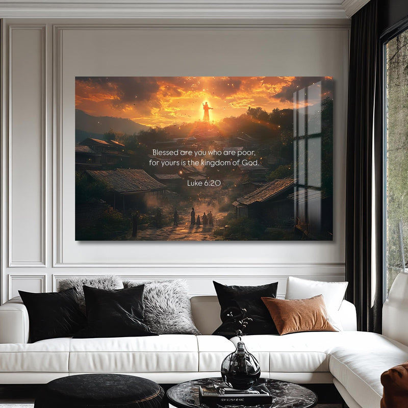 Artronauts Glass Print Luke 6– Christian Tempered Glass Wall Art